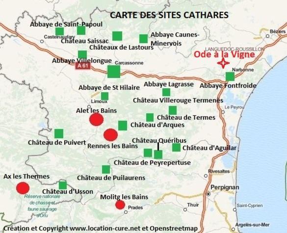 Maison De Vacances 8 A 15 Pers A Proximite Du Canal Du Midi Salleles-d'Aude ภายนอก รูปภาพ